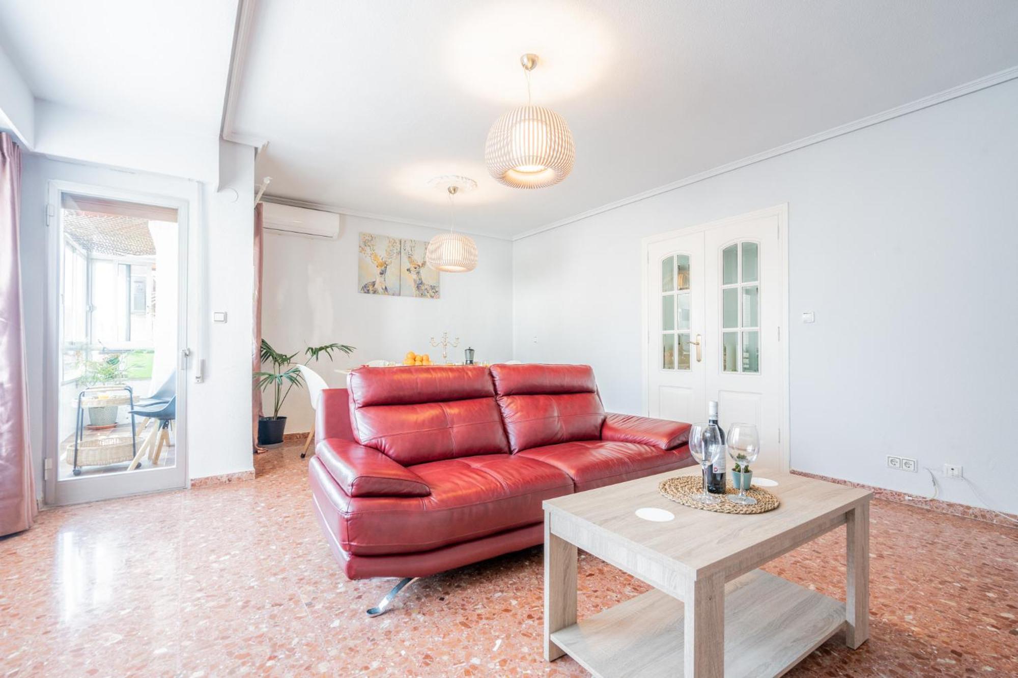 Apartamento Familiar En Avenida Del Puerto Валенсия Экстерьер фото