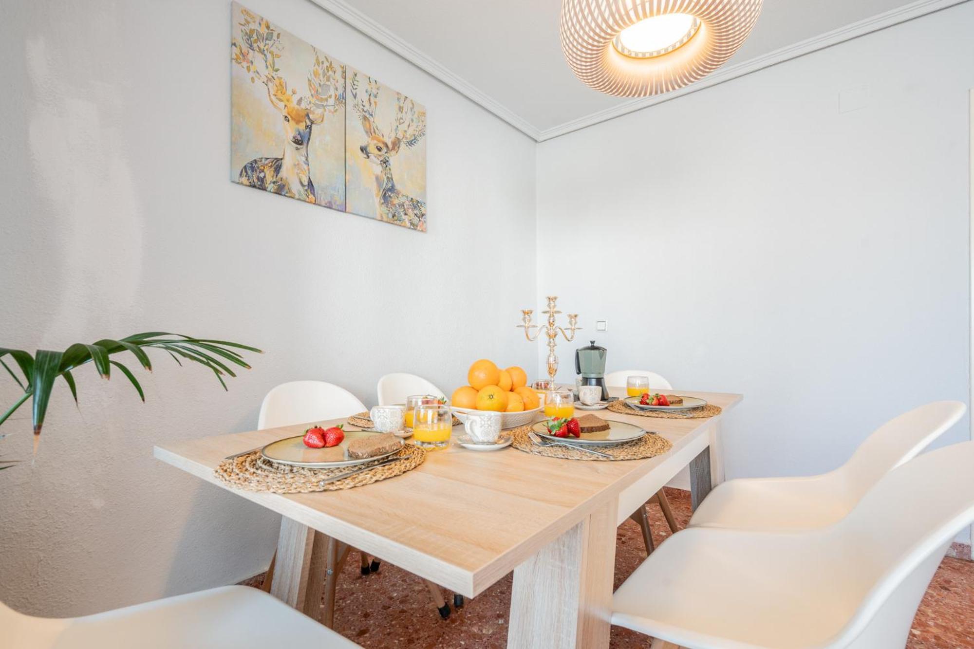 Apartamento Familiar En Avenida Del Puerto Валенсия Экстерьер фото